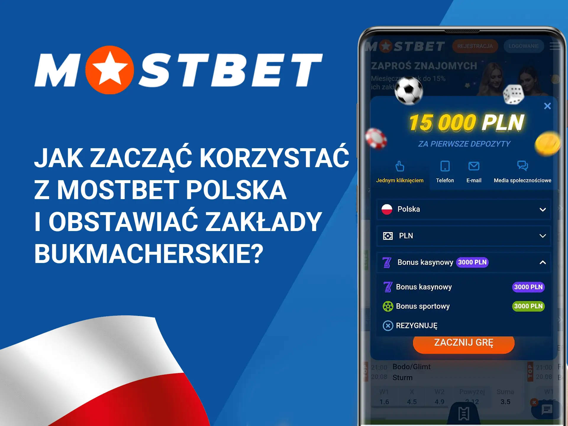 Jak zacząć korzystać z MostBet PL i obstawiać zakłady